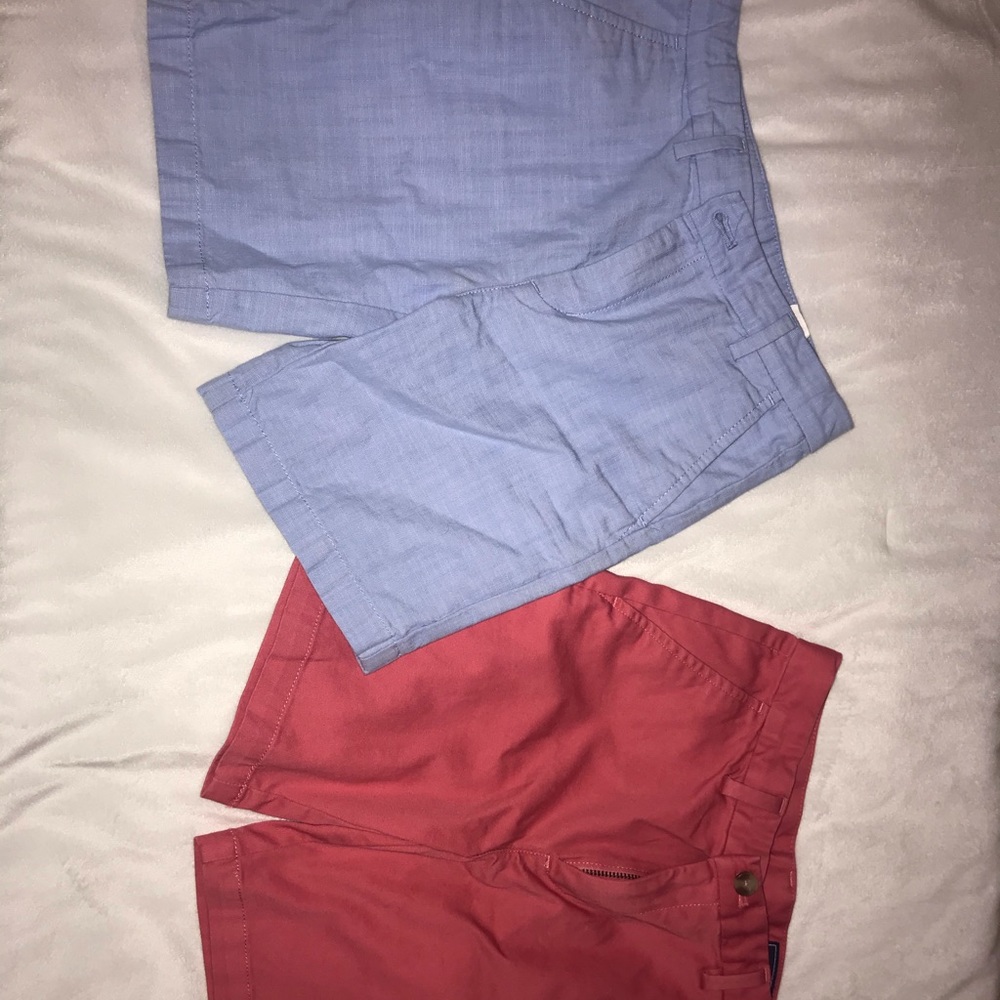 Two pairs of boys Vineyard Vines shorts